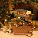 Golden Gatherings Holiday Gift Basket