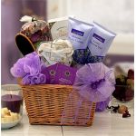 Lavender Relaxation Spa Gift Basket