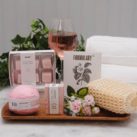 Bath and Bubbly Spa Gift Set